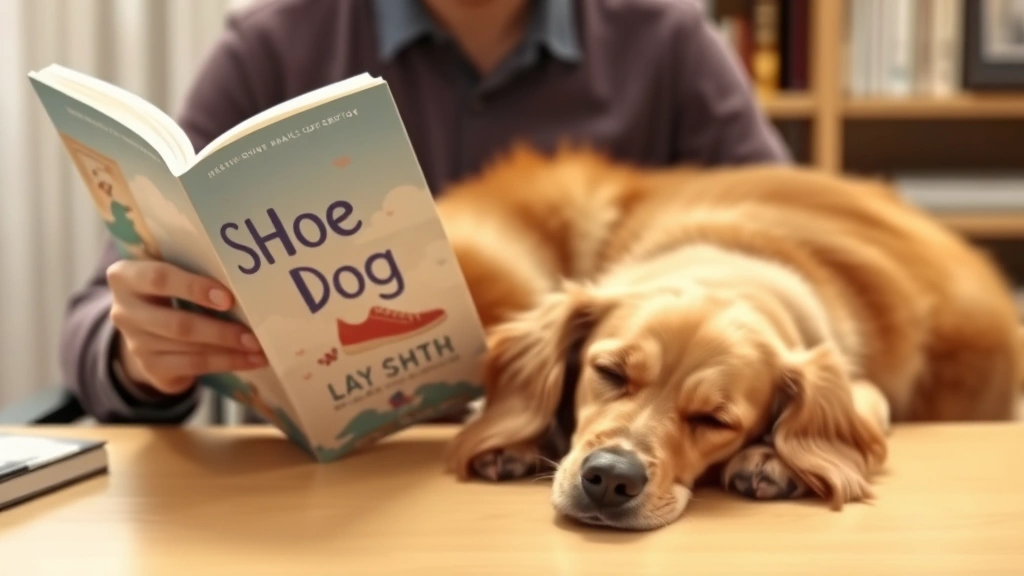 shoe dog book dog photo 0