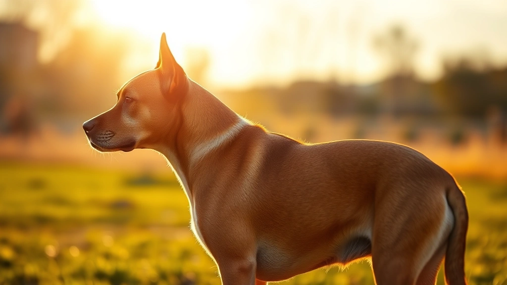 size-based portion control -
Photorealistic image of a healthy dog in profile showing ideal body condition w