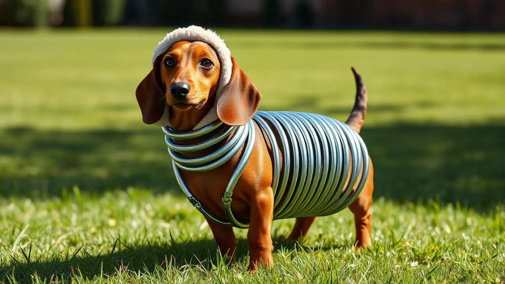 slinky dog costume dog photo 0