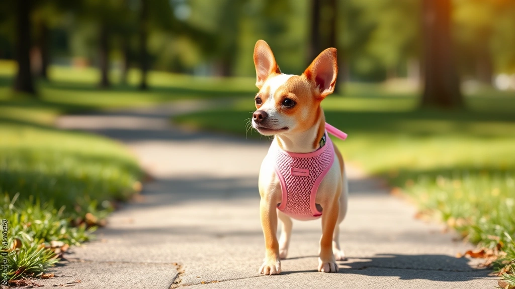 small dog harness dog photo 0