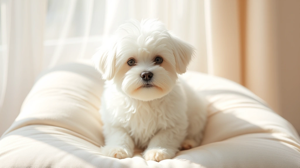 small white dog dog photo 0