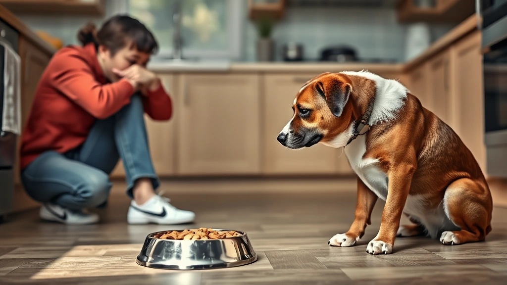 stress-related feeding changes dog photo 0