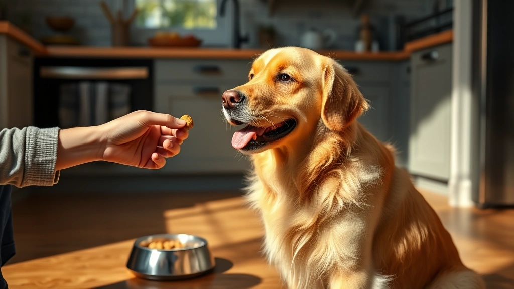 treat scheduling between meals dog photo 0