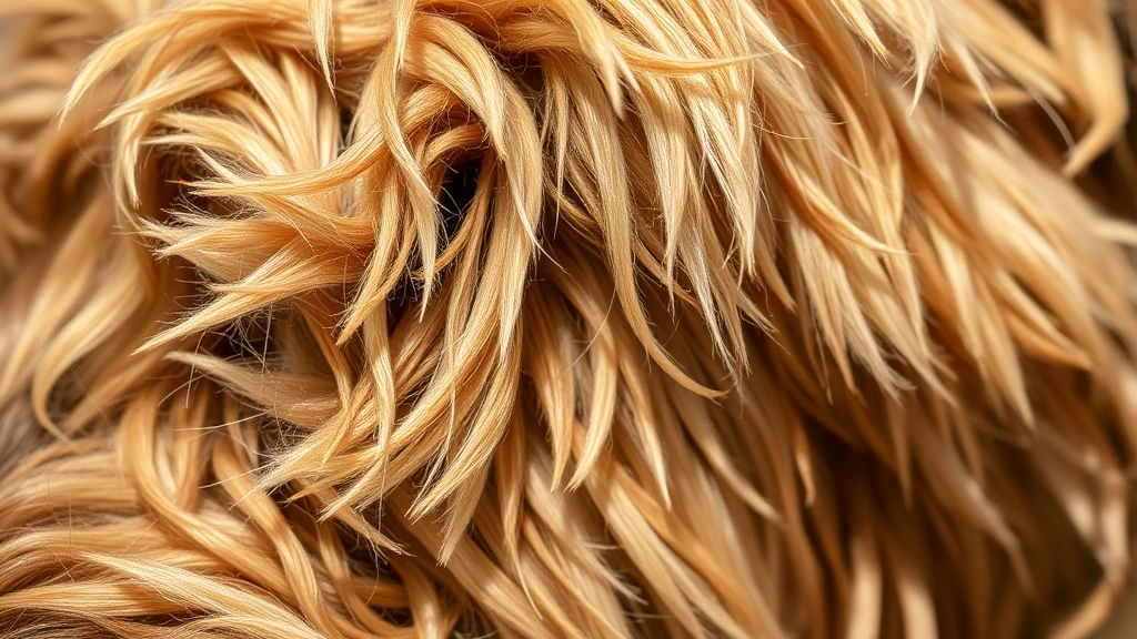 underfeeding pets -
Close-up of a pet’s dull, brittle coat texture with visible shedding, pho