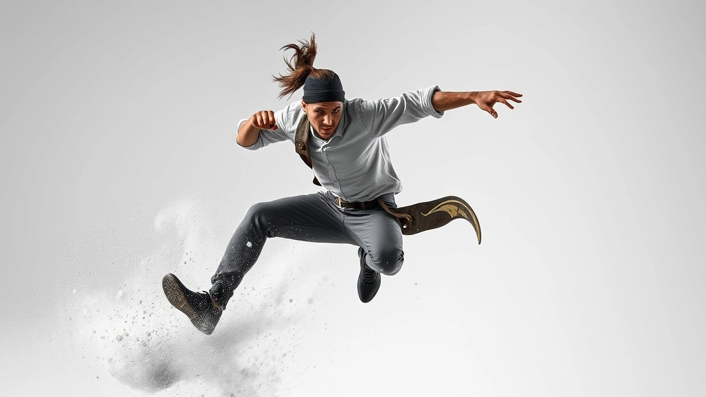 spotted dog -
dynamic action pose