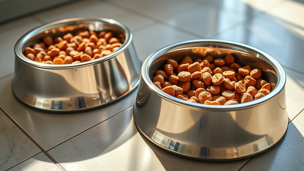 stainless steel dog bowls dog photo 0