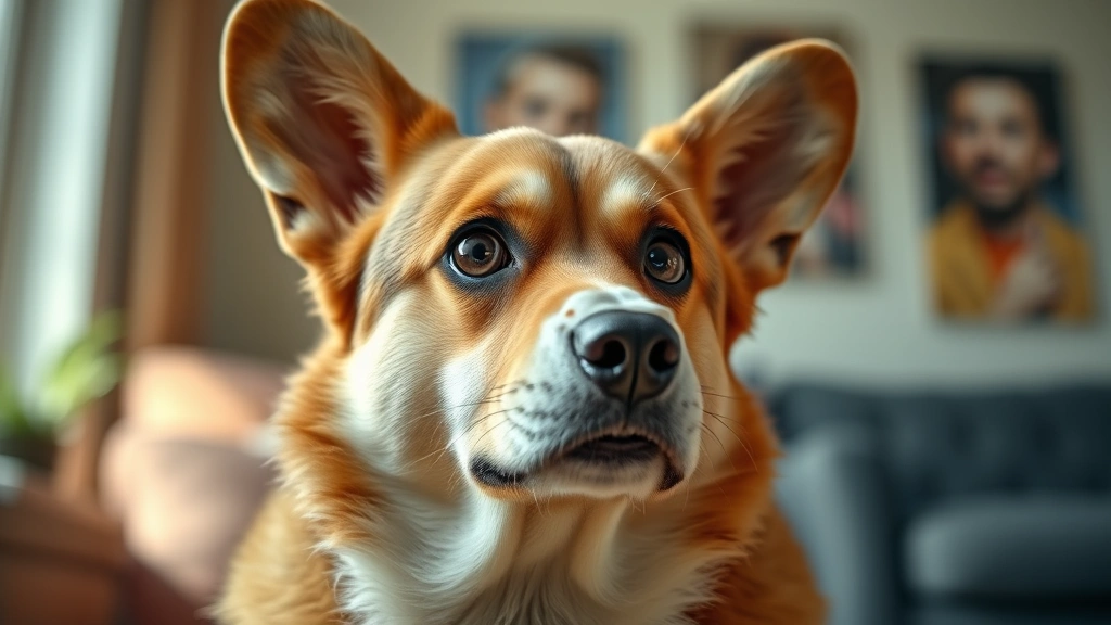 sus dog meme -
Photorealistic image of a Corgi tilting head slightly with skeptical expression