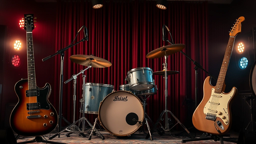 temple of the dog members -
guitars and drums visible