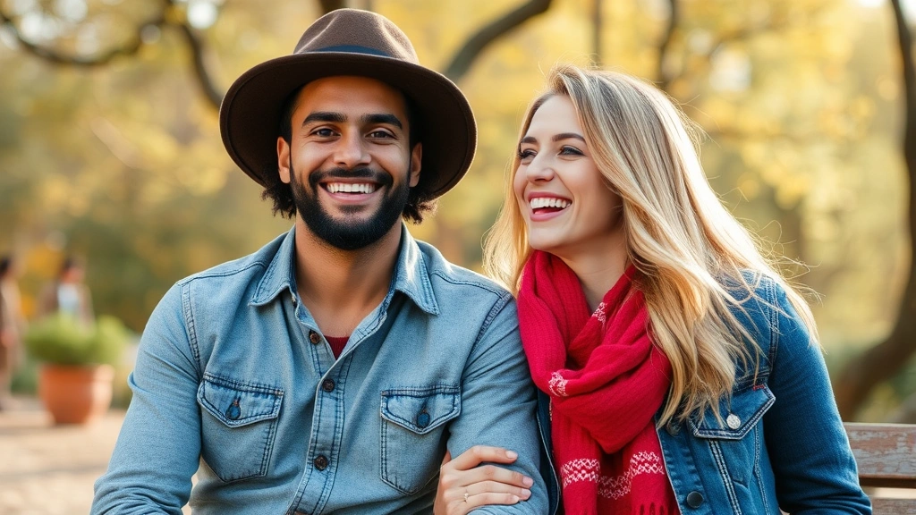 the barking dog -
both looking happy and engaged
