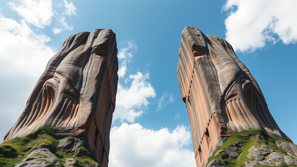 the biggest dog in the world -
showing the enormous height difference