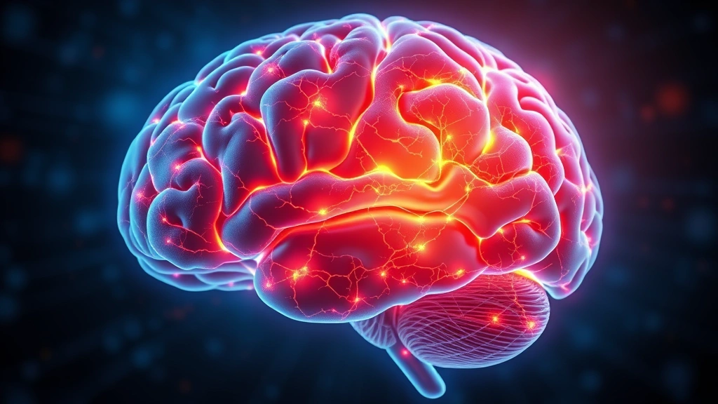 the boy who was raised as a dog -
Photorealistic image of a brain with glowing neural pathways representing neuro