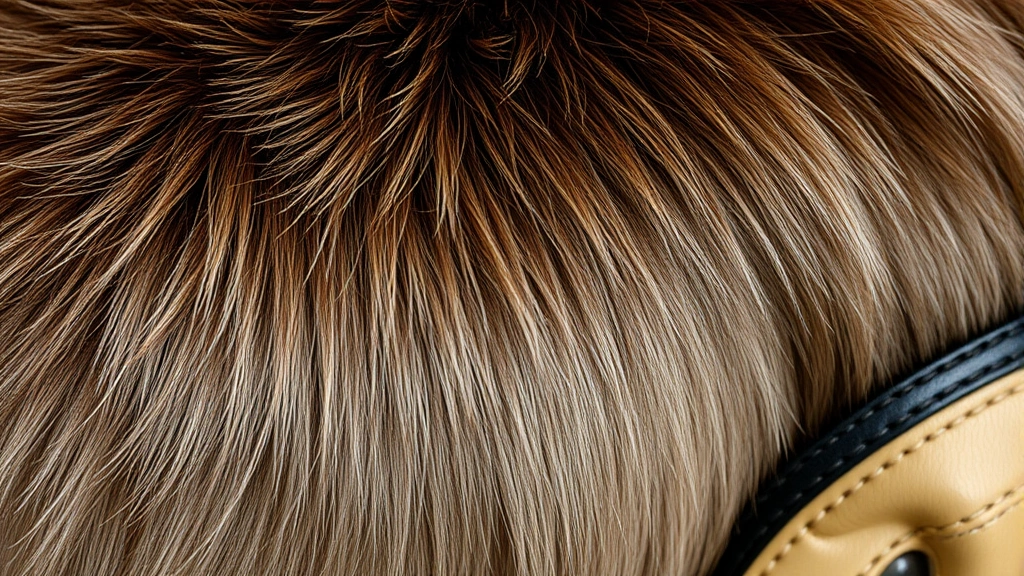 the dog hair -
Healthy dog coat close-up showing shiny fur texture
