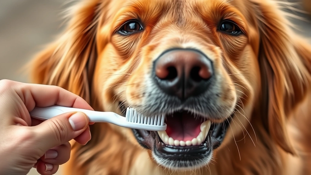 toothbrush for a dog dog photo 0