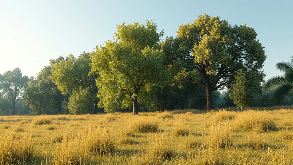 tosa dog -
photorealistic outdoor scene with trees and grass