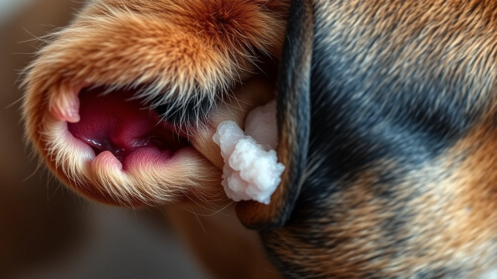types of dog skin diseases with pictures -
Photorealistic image of a dog’s ear with yeast infection showing redness 
