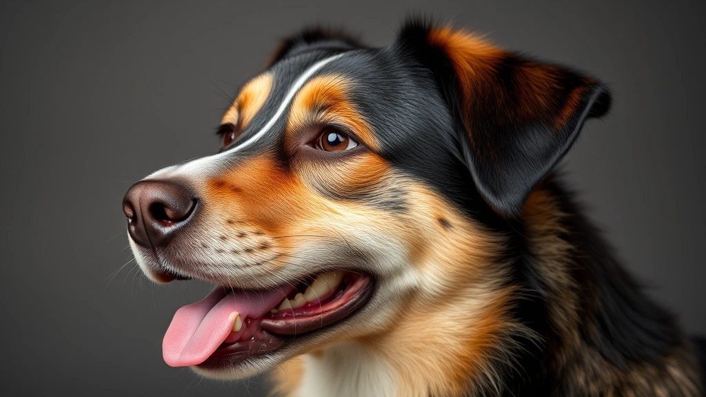 valu pak dog food -
showing the dog’s happy expression and glossy coat
