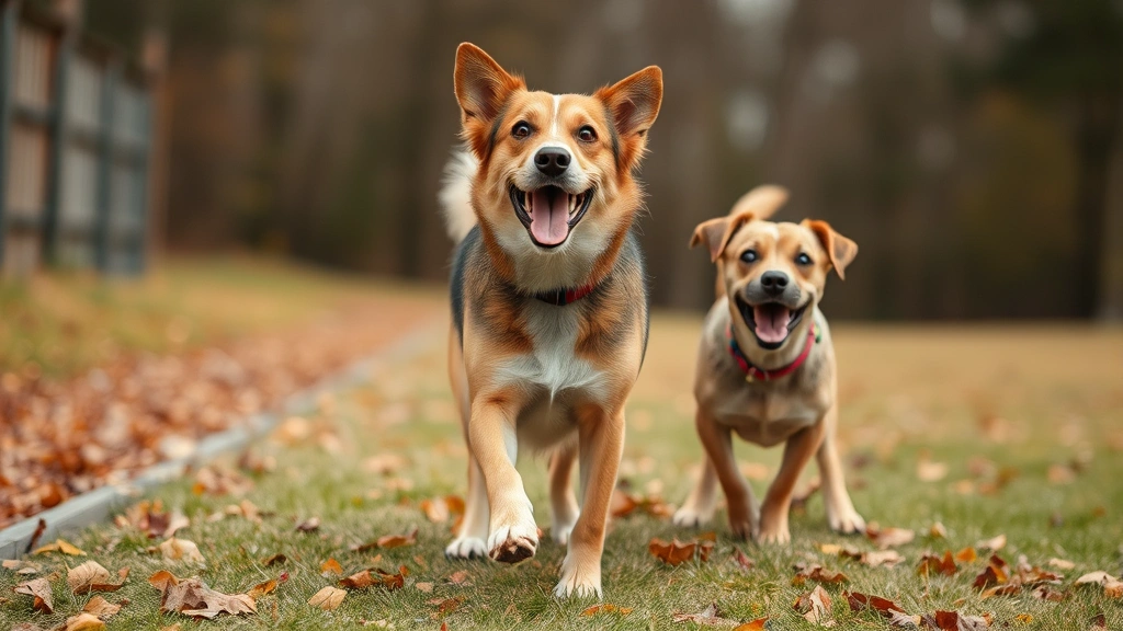 valu pak dog food -
with a healthy dog standing between them looking energetic

