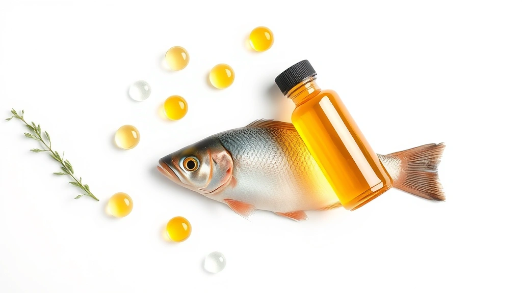 viva dog food -
and fish oil supplement arranged on a clean white surface