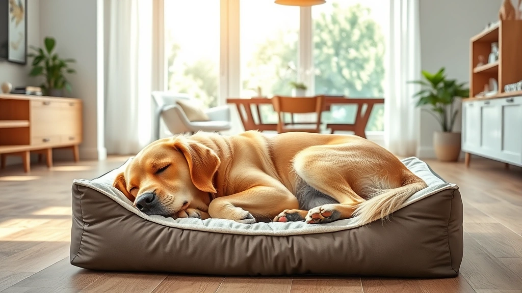 waterproof dog bed dog photo 0