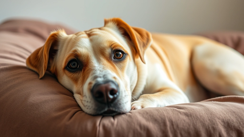 welactin for dogs -
comfortable dog lying on a bed with a smooth
