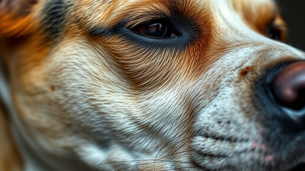 what are the three stages of cushing's disease in dogs -
Photorealistic close-up of a dog’s skin showing hair loss and skin change