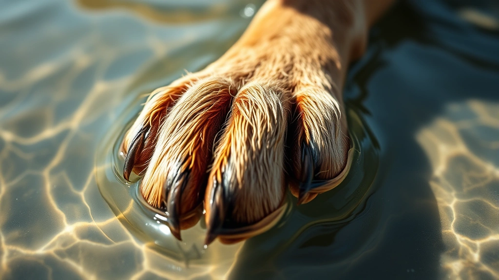 what breed of dog has webbed feet dog photo 0