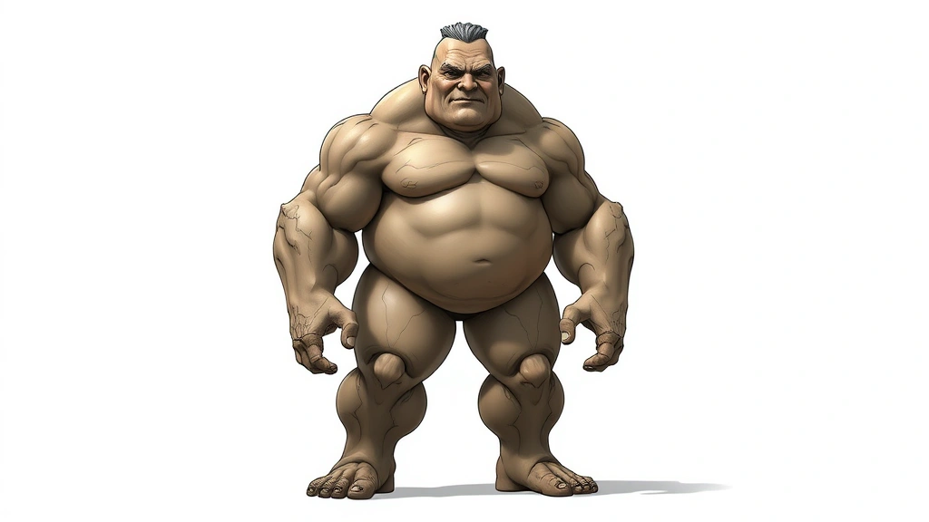 what breed of dog is beethoven -
showing full body size and structure