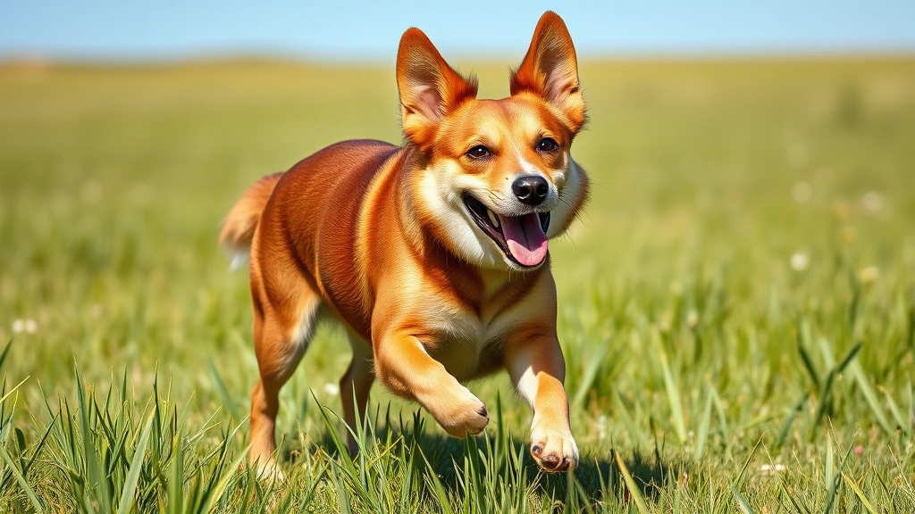 what can you give dogs for allergies -
Happy healthy dog with shiny coat running through a grassy field, ears bouncing