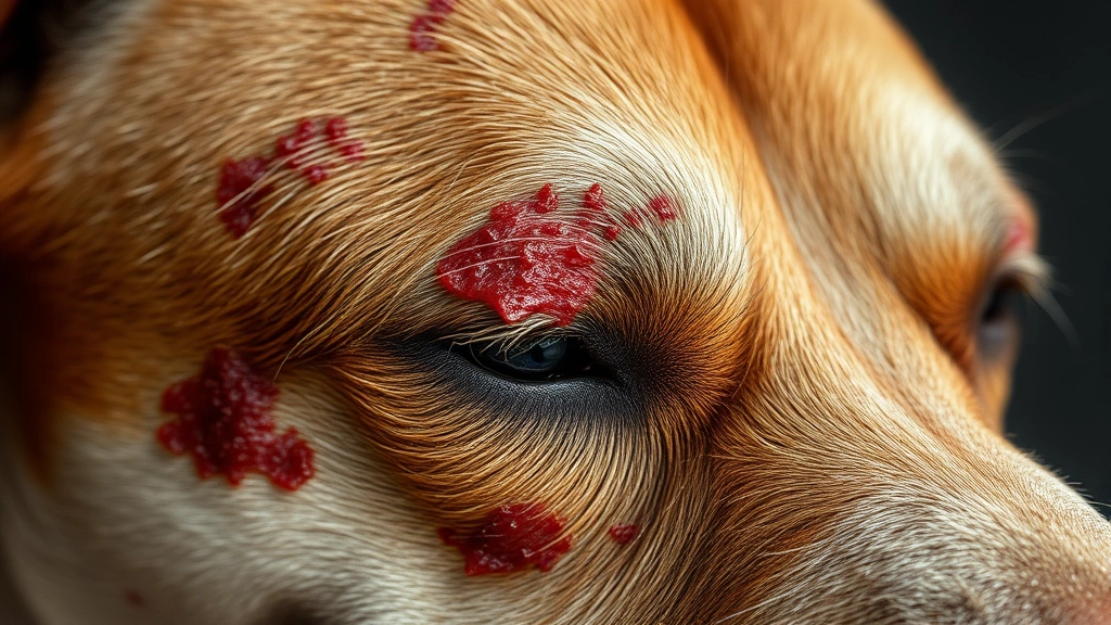 what do mites look like on a dog dog photo 0