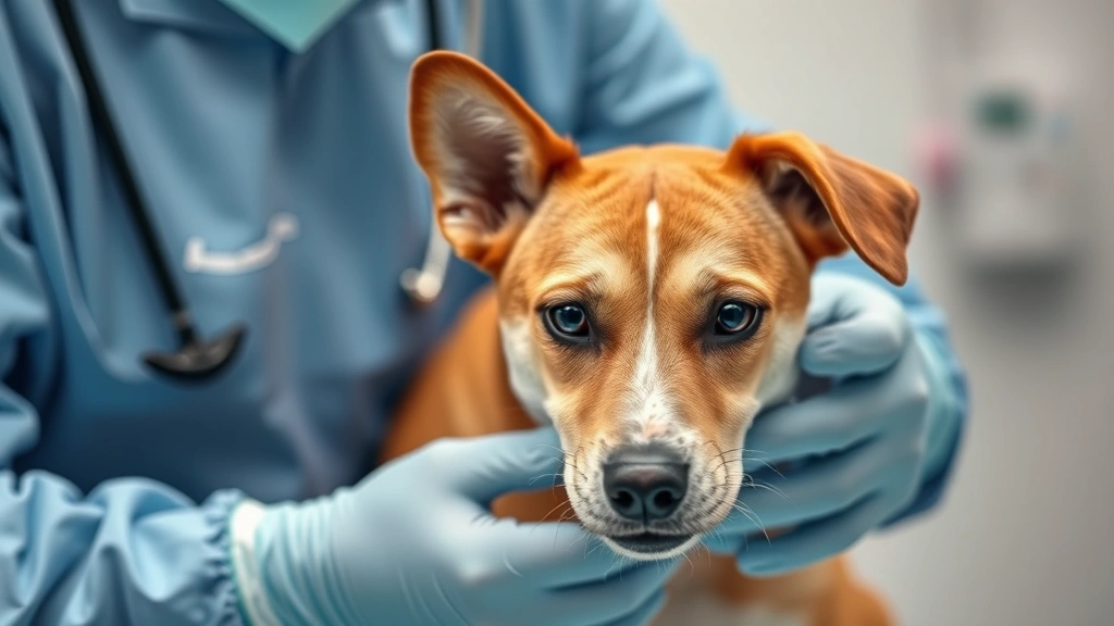 what do mites look like on a dog -
clinical veterinary imagery
