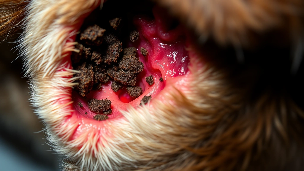 what does ear mites look like on dogs dog photo 0