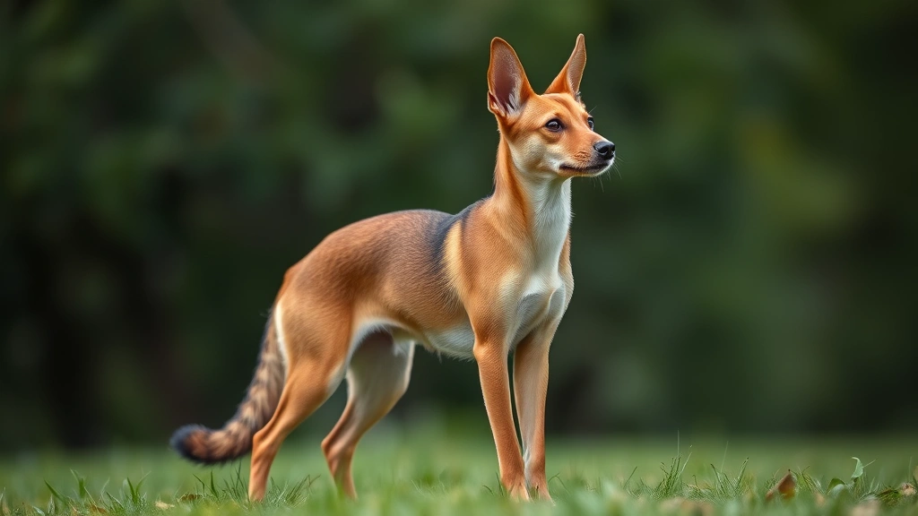 what dog is closest to a wolf -
alert posture with erect ears