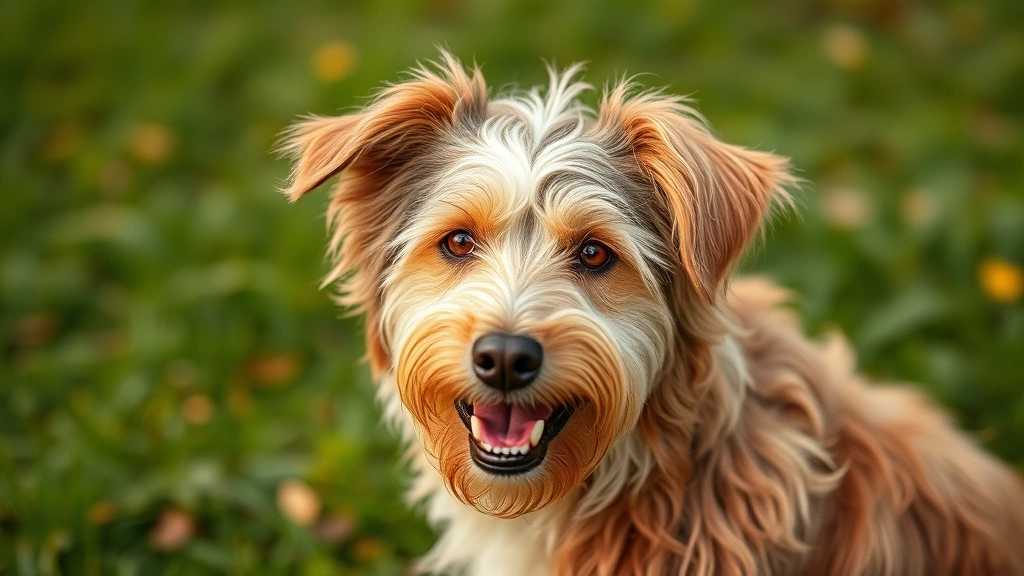 what dogs don't shed -
showcasing the dog’s friendly nature and healthy wavy coat