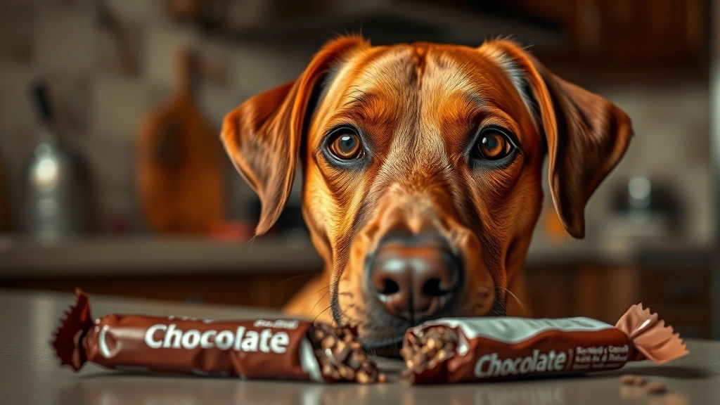 what happens when a dog eats chocolate dog photo 0