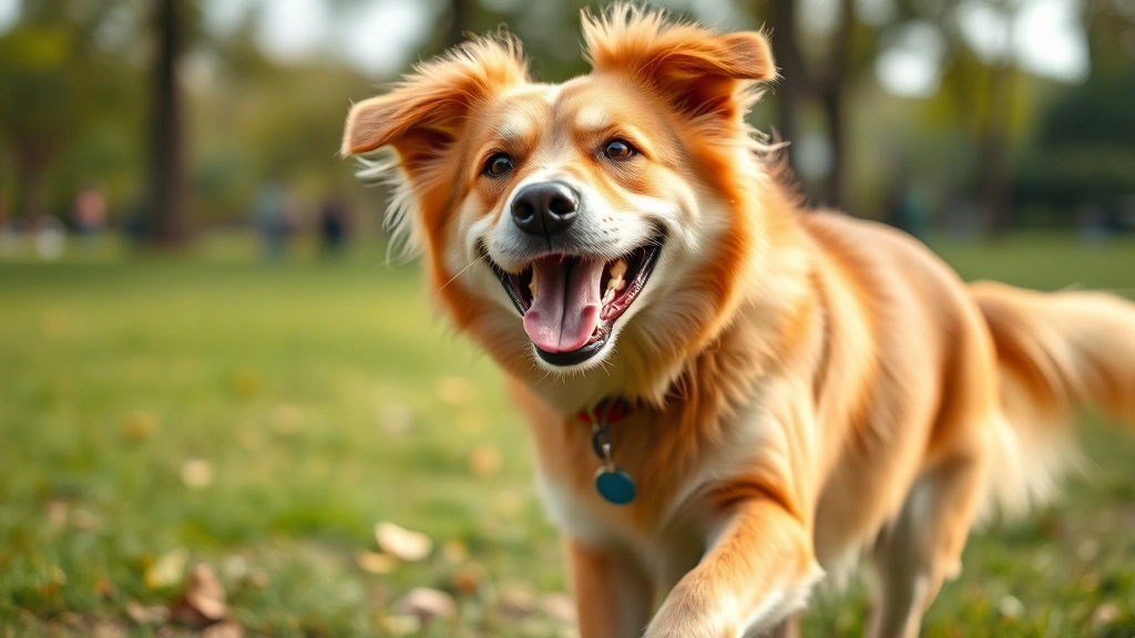 what is a dhpp vaccine for dogs -
Photorealistic image of a happy healthy adult dog playing in a park