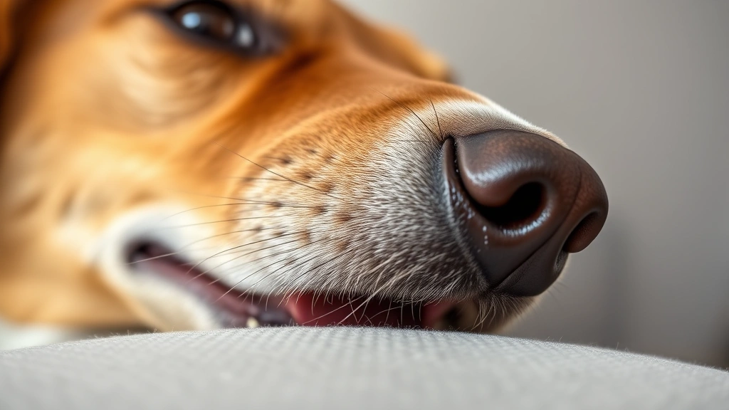 what is cobbing in dogs -
Photorealistic image of a dog’s mouth detail showing front incisors in ge