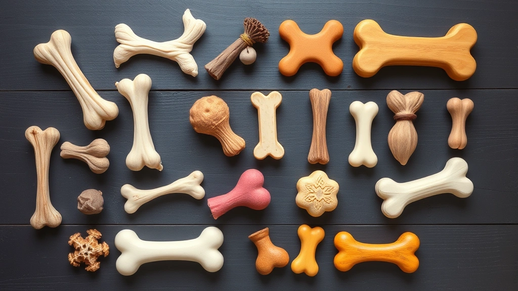 what to do if my dog is choking -
A variety of common household choking hazards for dogs arranged on a table incl