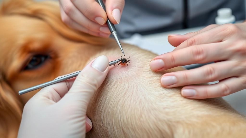 what to do if tick head stays in dog dog photo 0