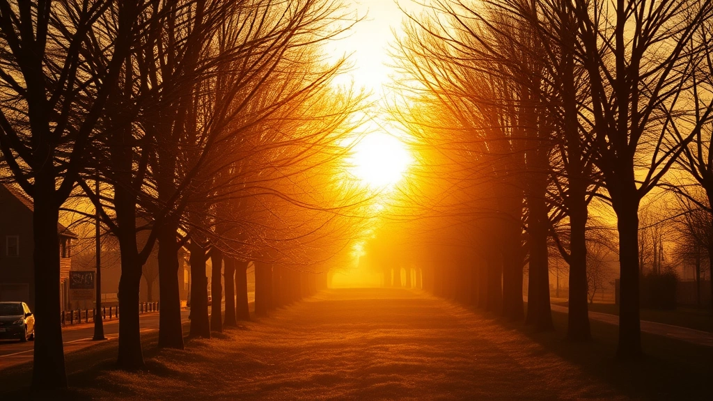 white fluffy dog -
golden hour lighting
