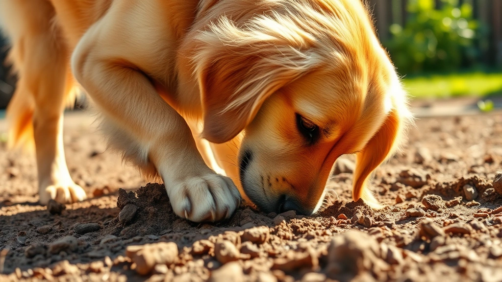 why do dogs bury their food dog photo 0