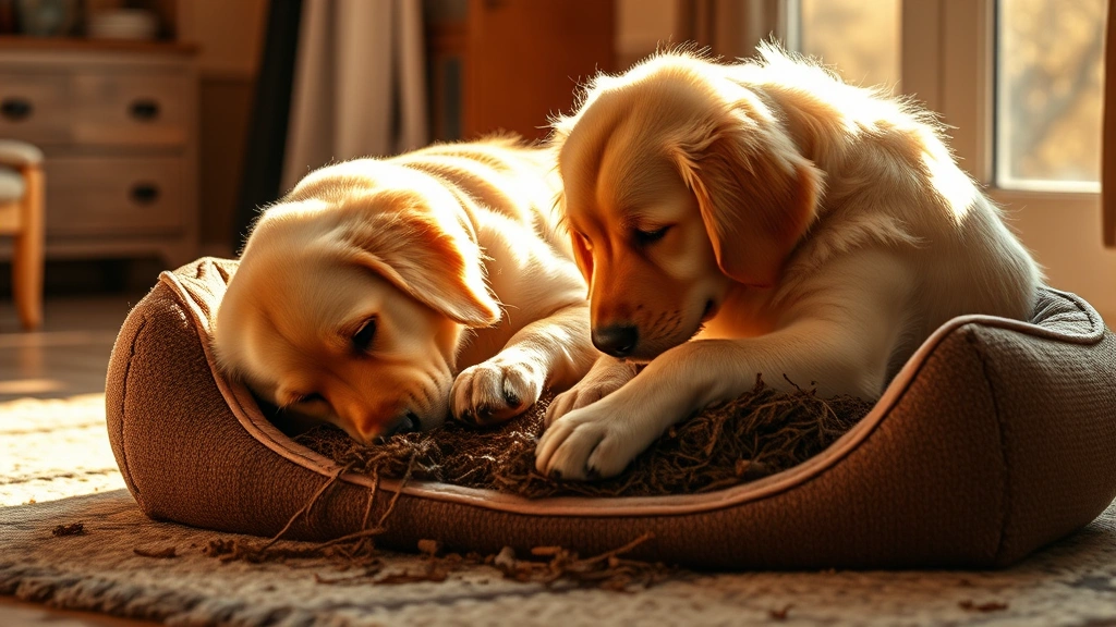 why do dogs dig the bed dog photo 0