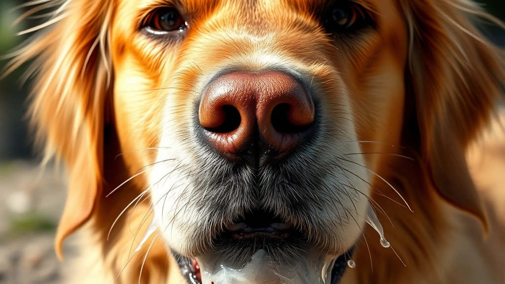 why do dogs foam at the mouth dog photo 0