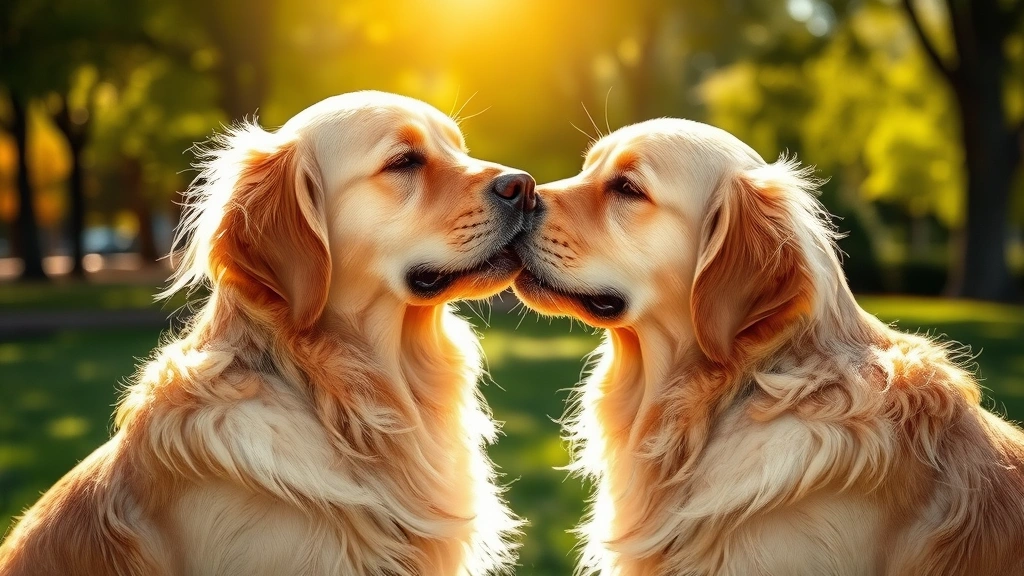 why do dogs groom each other dog photo 0