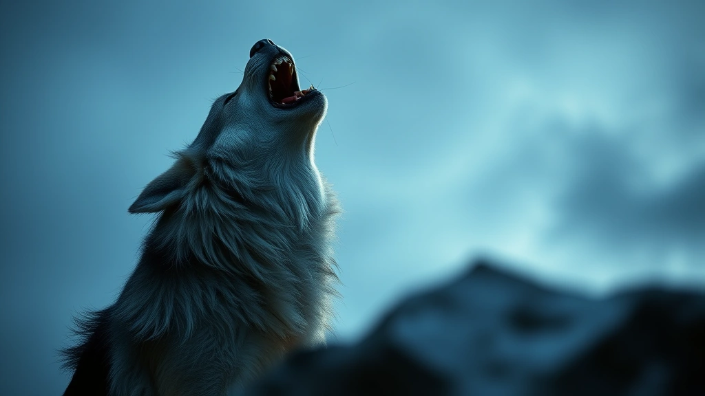 why do dogs howl when they hear sirens -
howling with intensity
