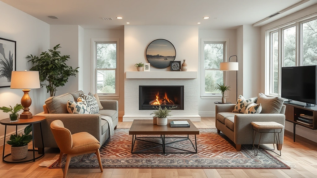 why do dogs lean on you -
cozy living room setting