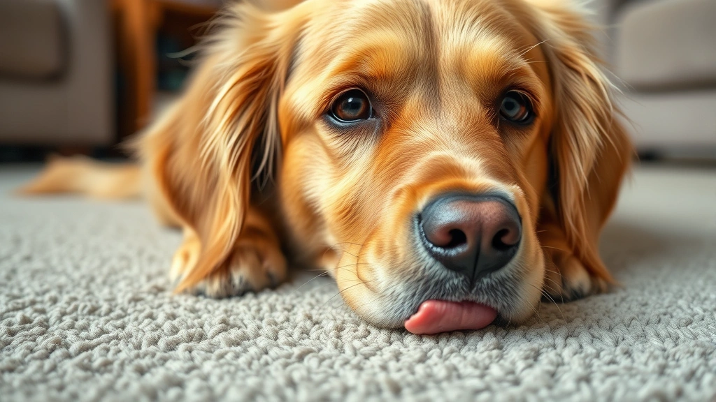 why do dogs lick carpet dog photo 0