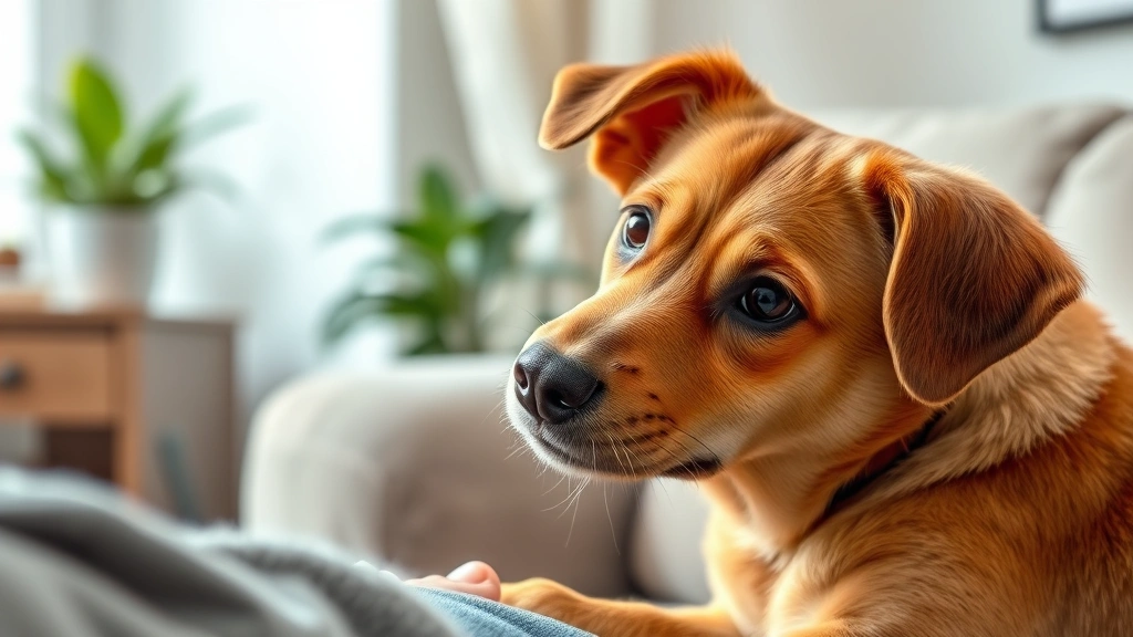 why do dogs lick my ears -
Photorealistic image of a curious brown dog with soft eyes sniffing and examini