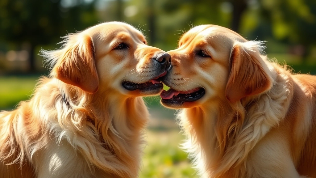 why do dogs lick other dogs ears dog photo 0
