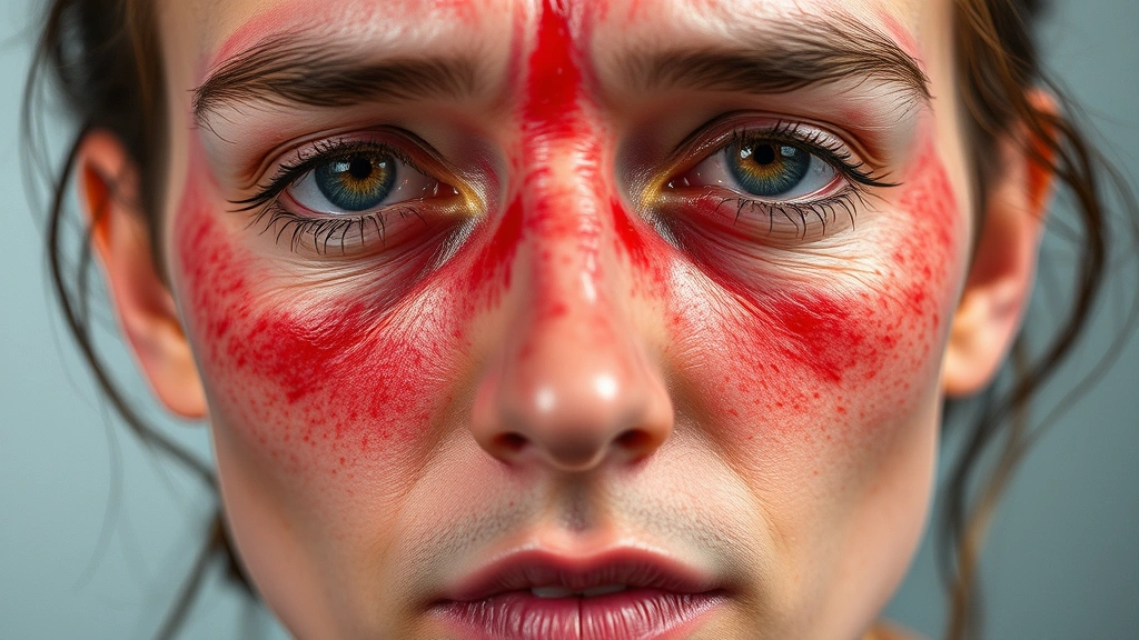 why do dogs lick paws -
showing redness and irritation
