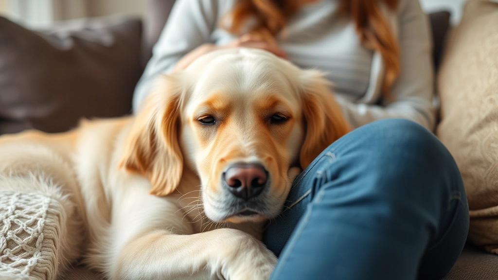 why do dogs like to cuddle dog photo 0